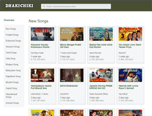 Tablet Screenshot of dhakichiki.com